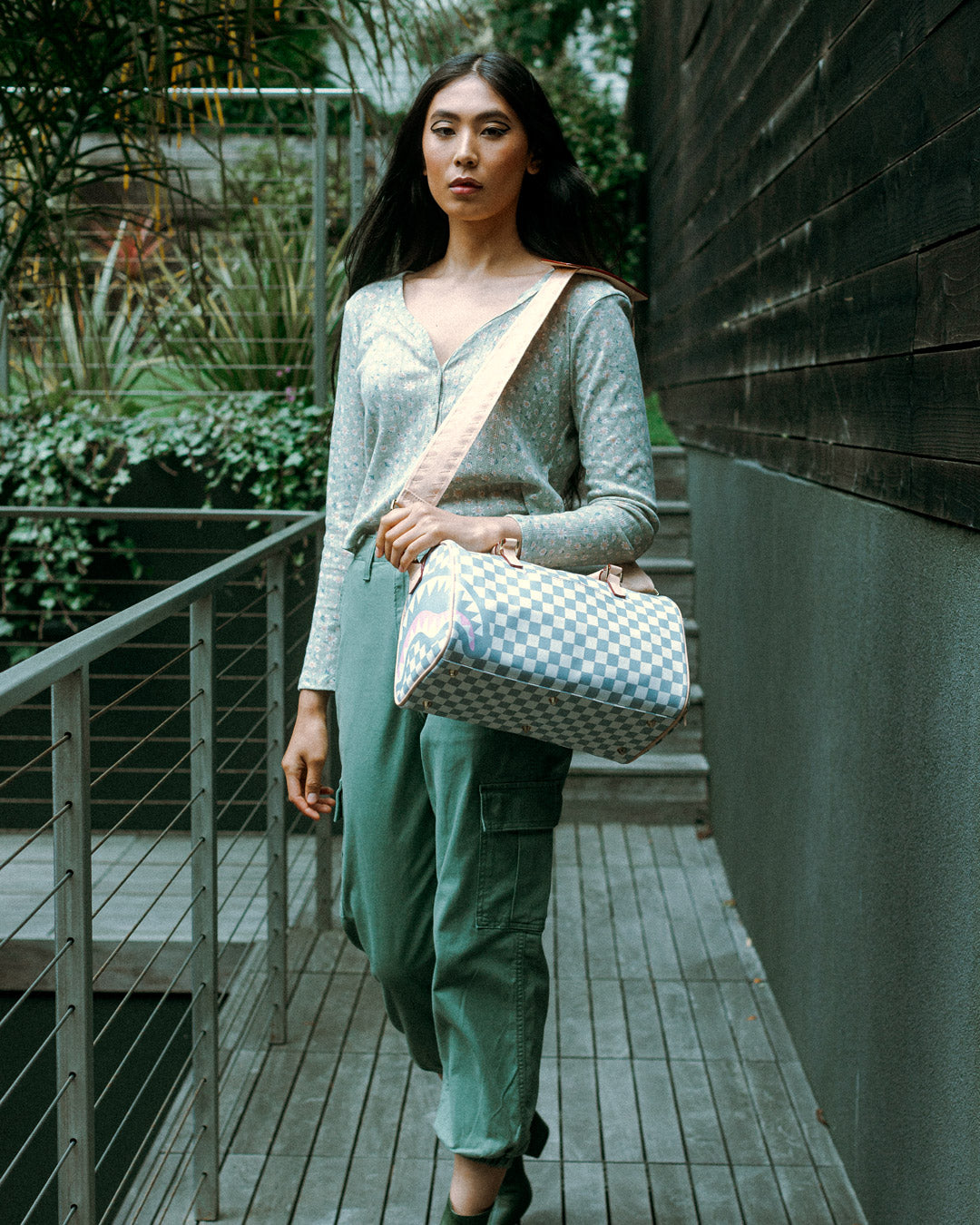 Limited Edition ROSE ALL DAY LA PALAIS MINI DUFFLE