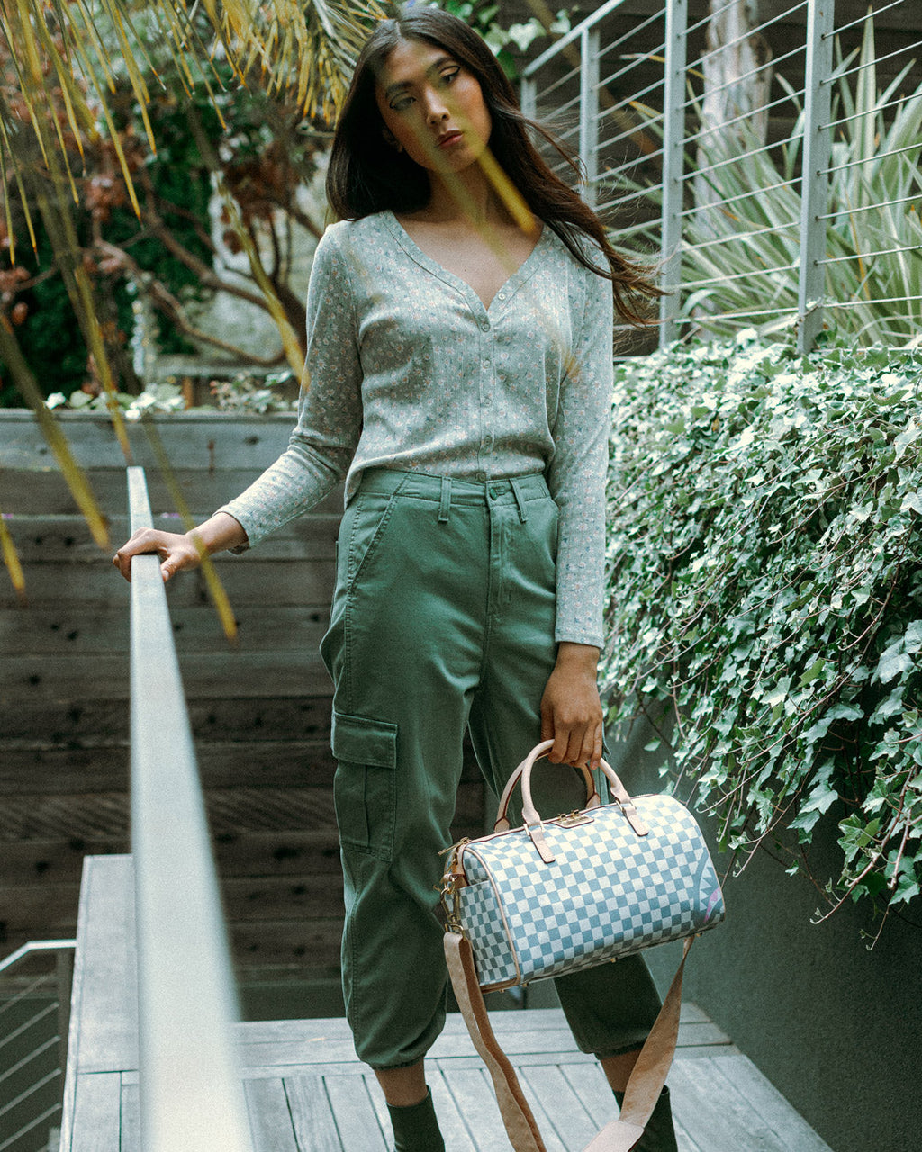 Limited Edition ROSE ALL DAY LA PALAIS MINI DUFFLE
