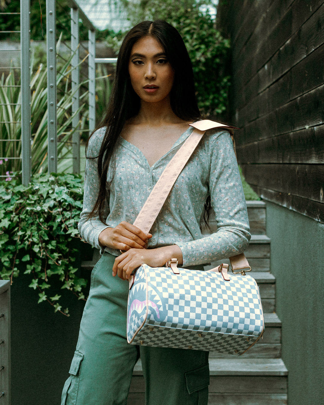 Limited Edition ROSE ALL DAY LA PALAIS MINI DUFFLE