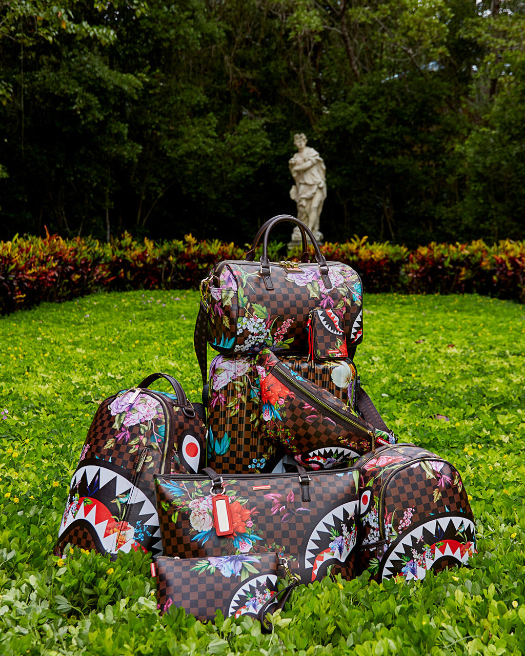 Limited Edition GARDEN OF SHARKS MINI DUFFLE