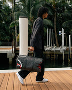 Limited Edition SHARK BITE SHARKS IN PARIS GRAY DUFFLE