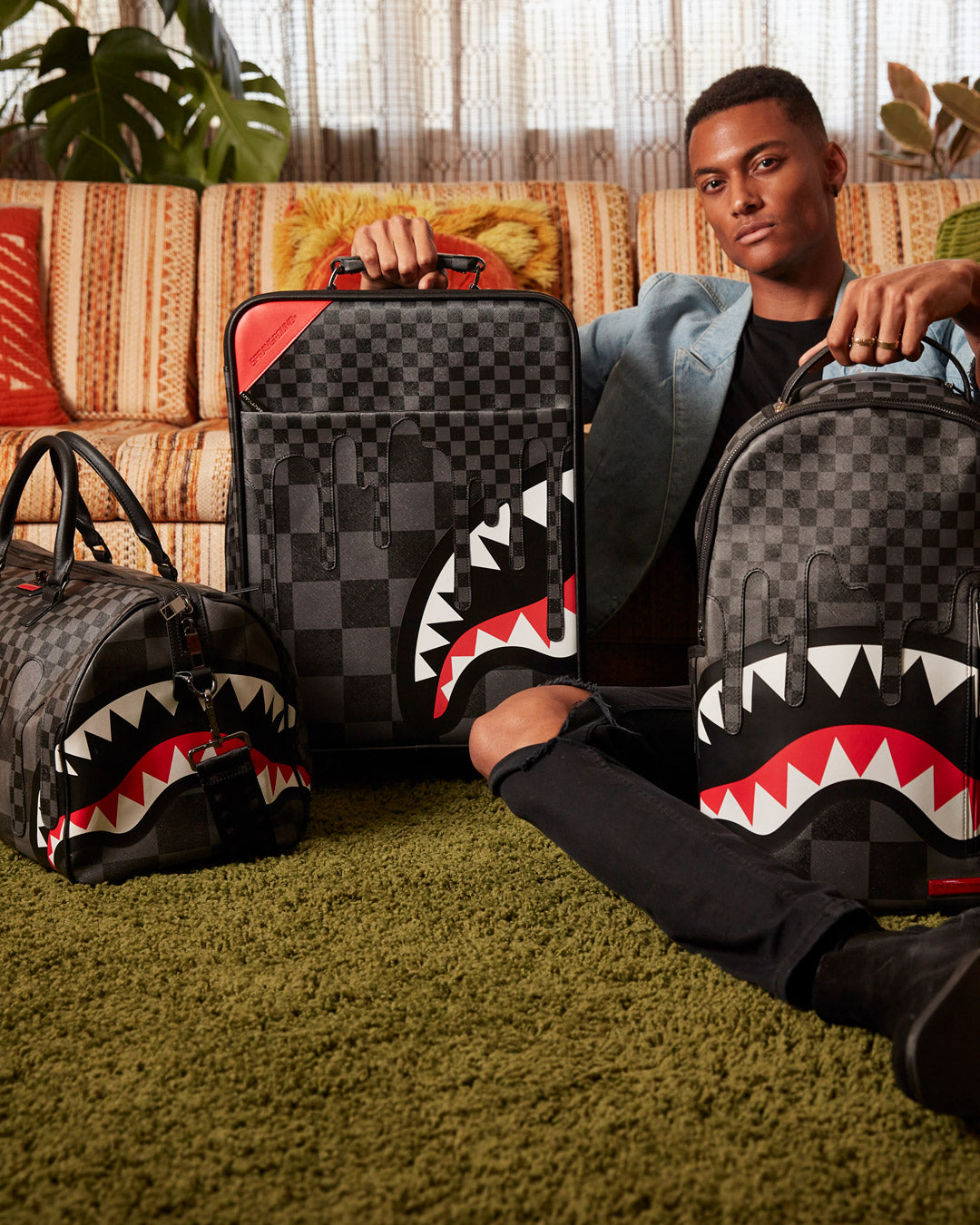 Limited Edition XTC GREY SHARKS IN PARIS DUFFLE
