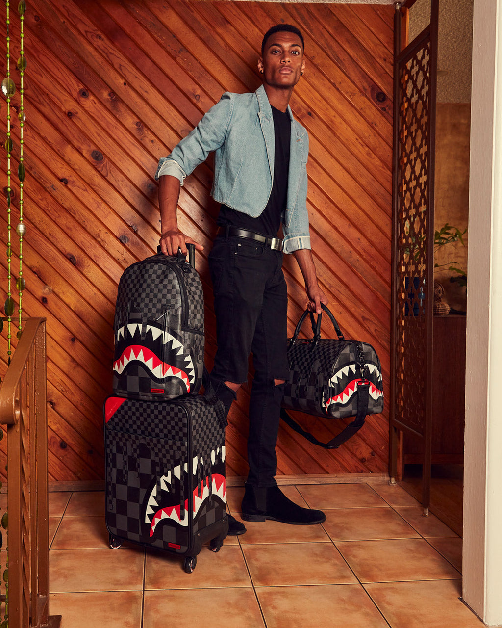 Limited Edition XTC GREY SHARKS IN PARIS DUFFLE