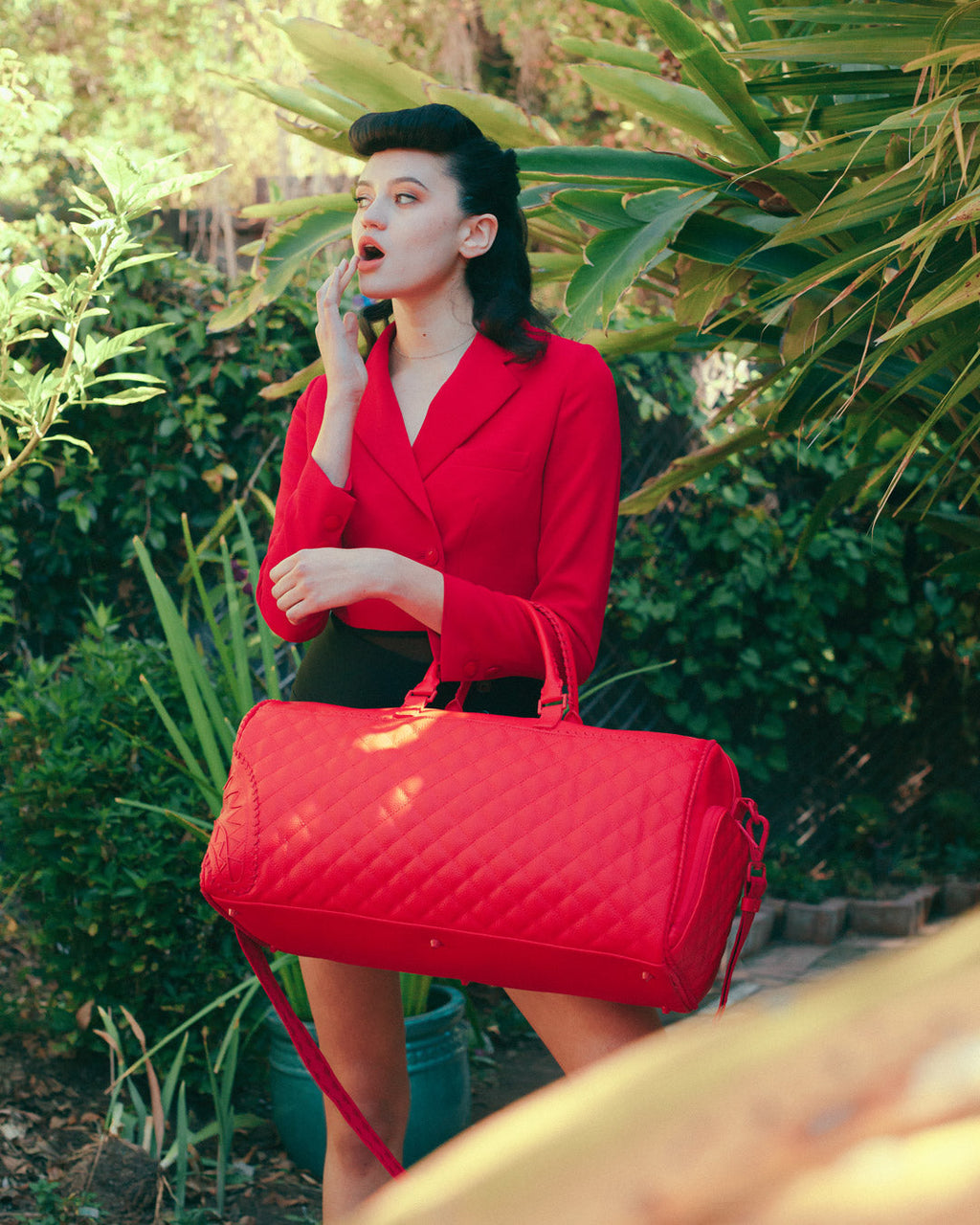 Limited Edition RED RIVIERA EMPEROR DUFFLE