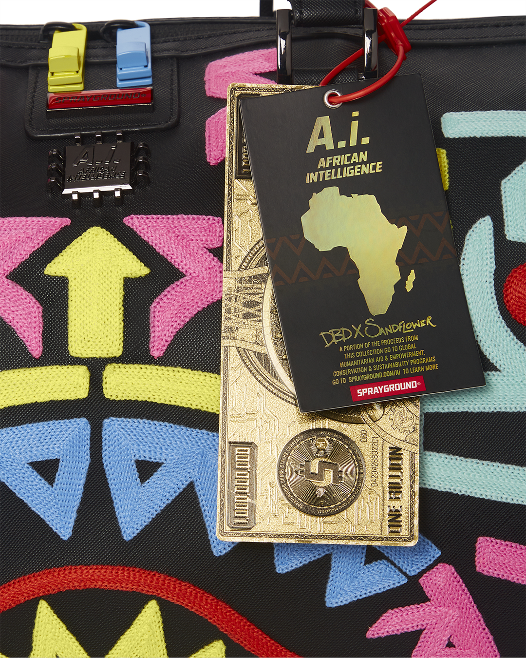 Limited Edition A.i.4 PATH TO THE FUTURE DUFFLE