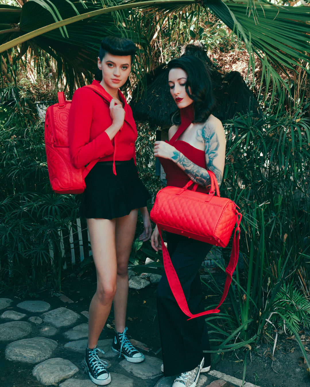 Limited Edition RED RIVIERA MINI DUFFLE