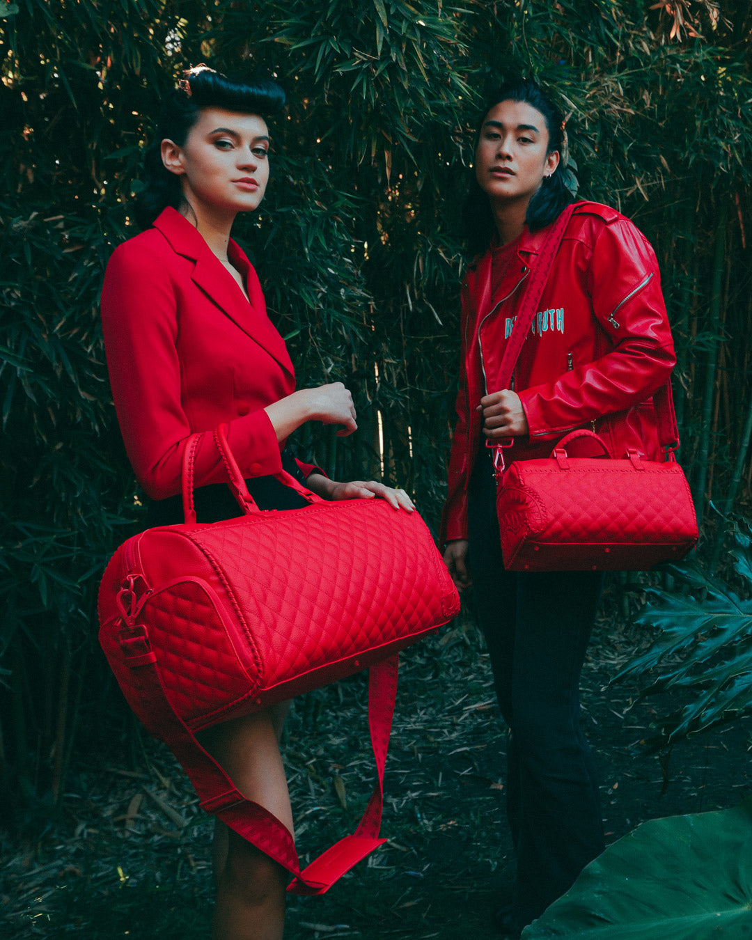 Limited Edition RED RIVIERA MINI DUFFLE