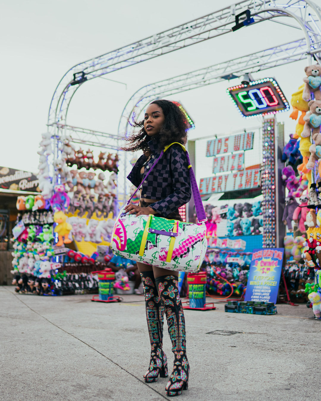 Limited Edition DREAMY TECHNICOLOR DUFFLE