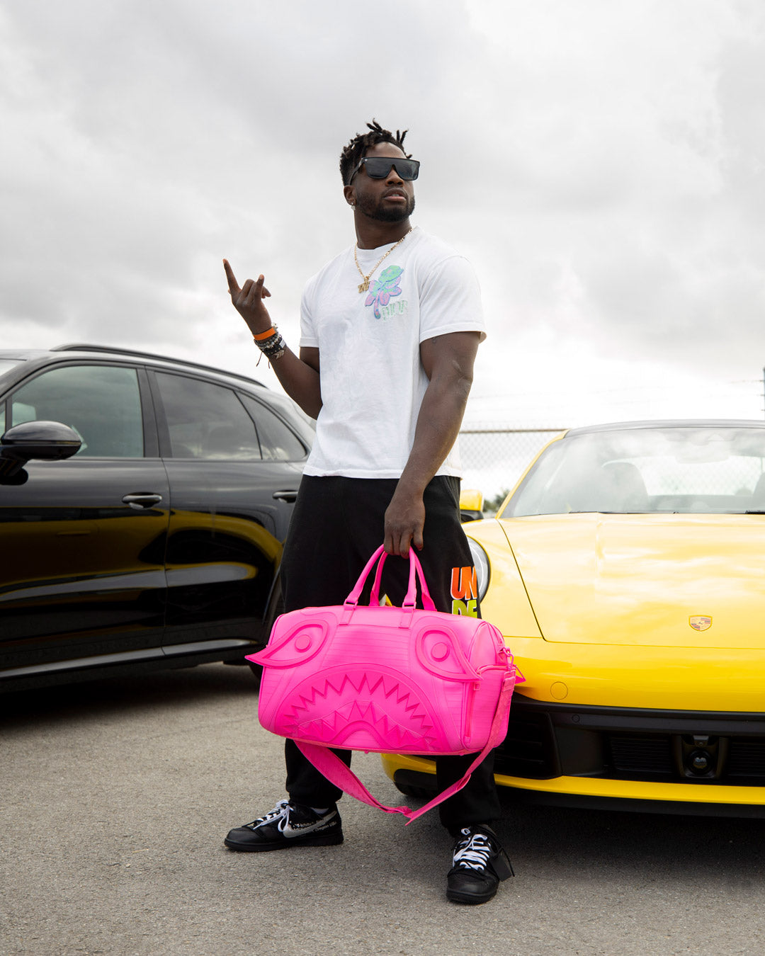 Limited Edition SAKURA SHOCK WAVE DUFFLE