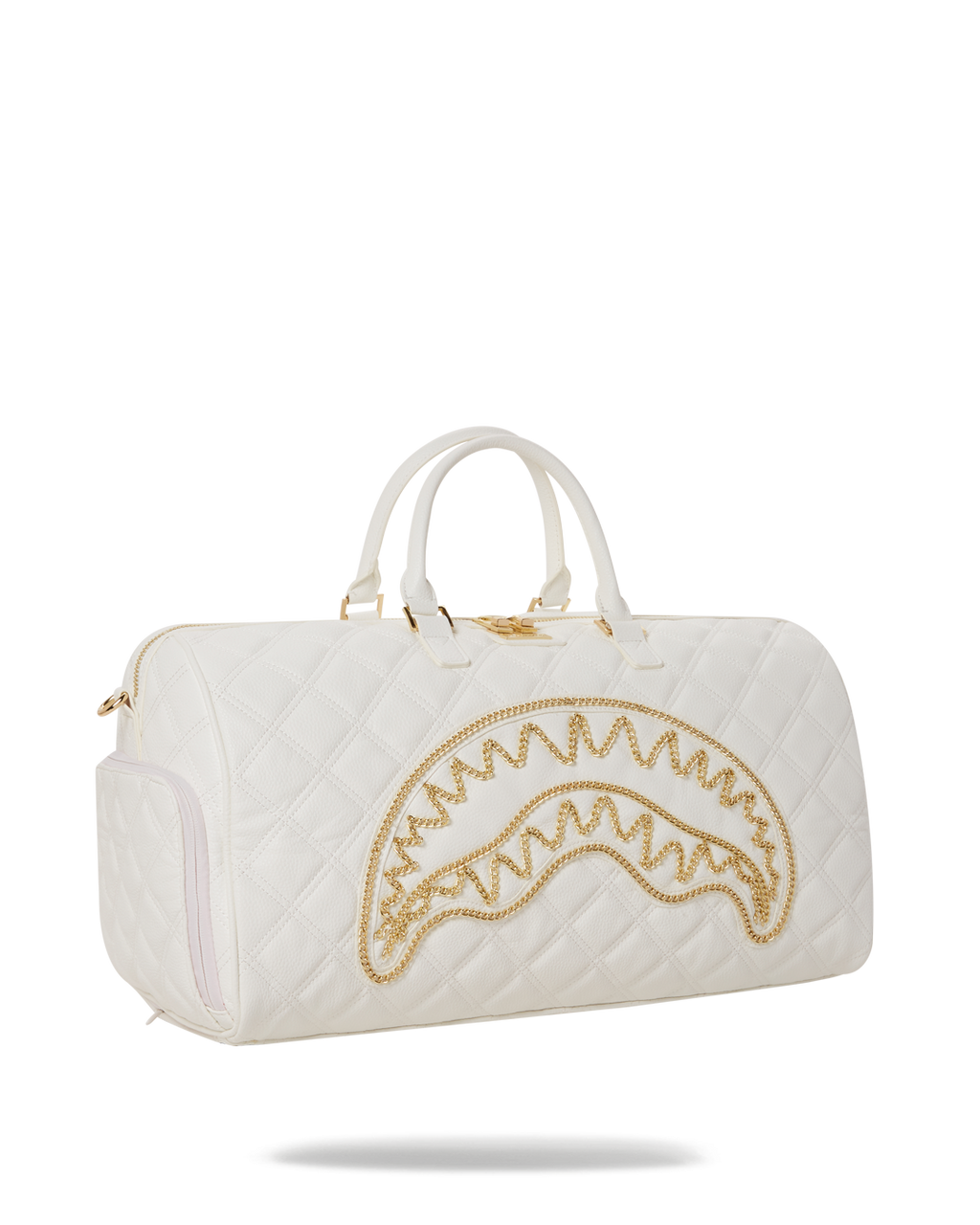 Limited Edition RIVIERA LE BLANC GOLD CHAIN SHARK DUFFLE