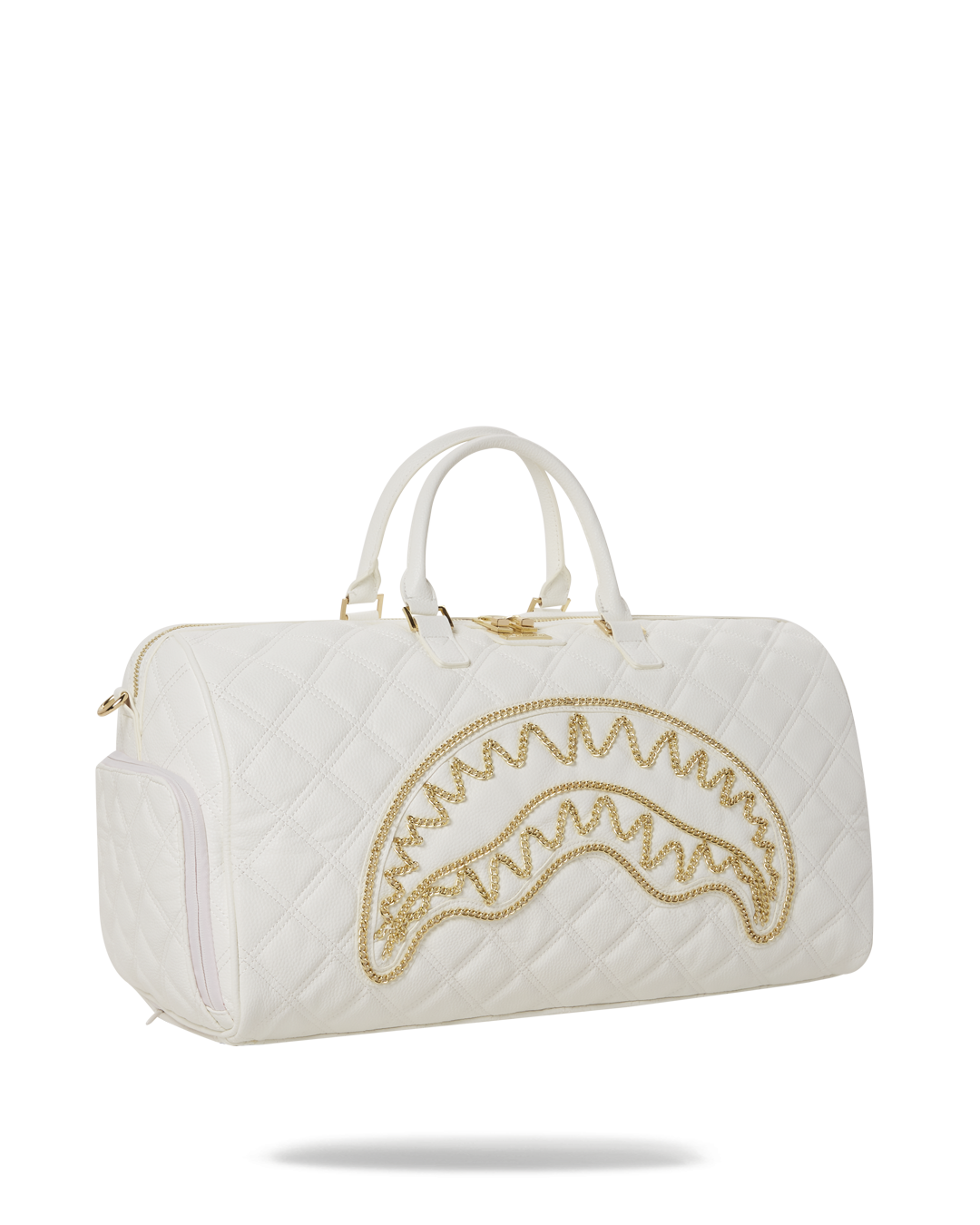 Limited Edition RIVIERA LE BLANC GOLD CHAIN SHARK DUFFLE