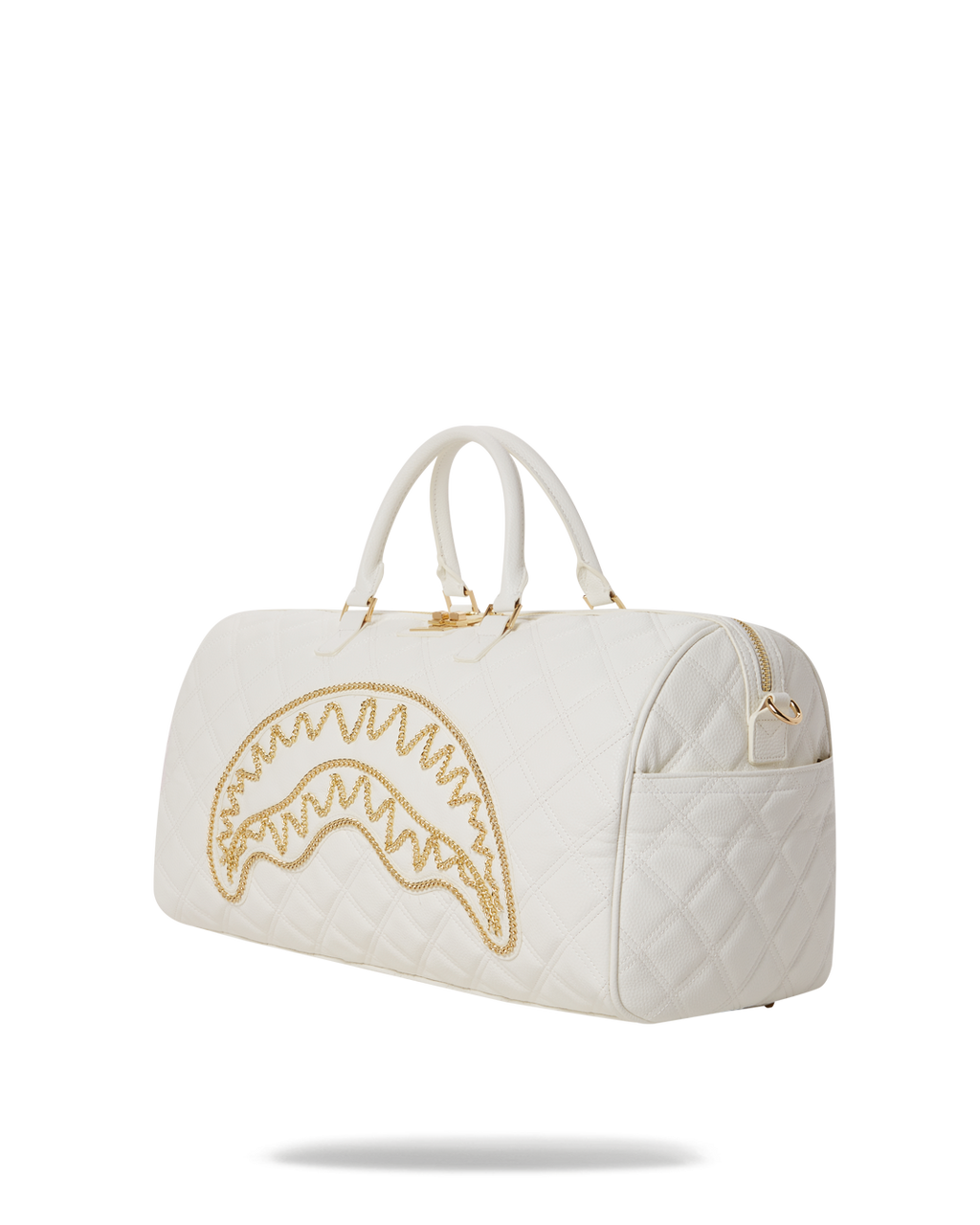 Limited Edition RIVIERA LE BLANC GOLD CHAIN SHARK DUFFLE