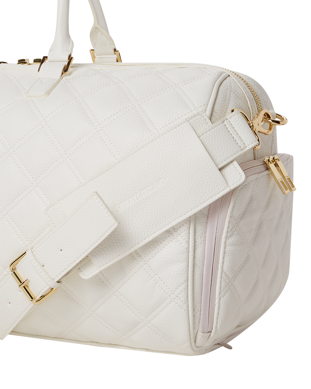 Limited Edition RIVIERA LE BLANC GOLD CHAIN SHARK DUFFLE