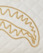 Limited Edition RIVIERA LE BLANC GOLD CHAIN SHARK DUFFLE