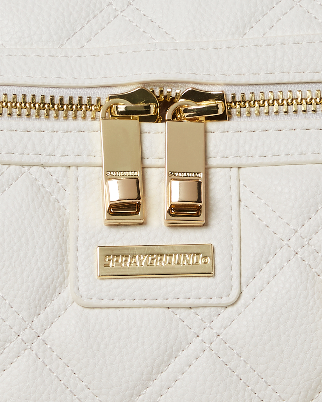Limited Edition RIVIERA LE BLANC GOLD CHAIN SHARK DUFFLE