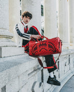 Limited Edition MONEY PATTERN BRICK DUFFLE