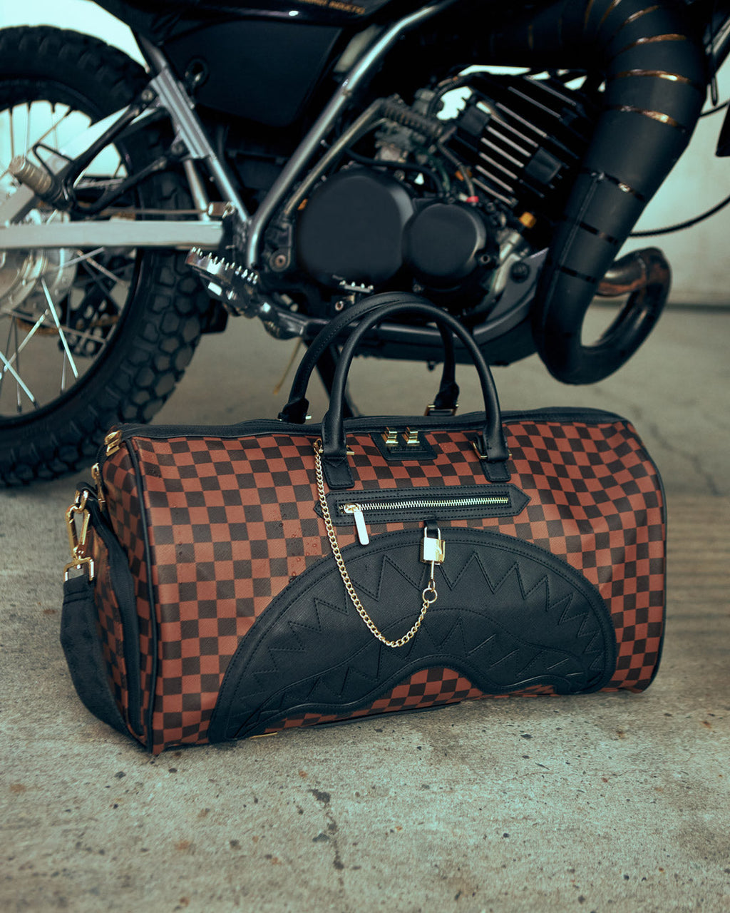 Limited Edition HENNY LOCK SHARKS IN PARIS DUFFLE