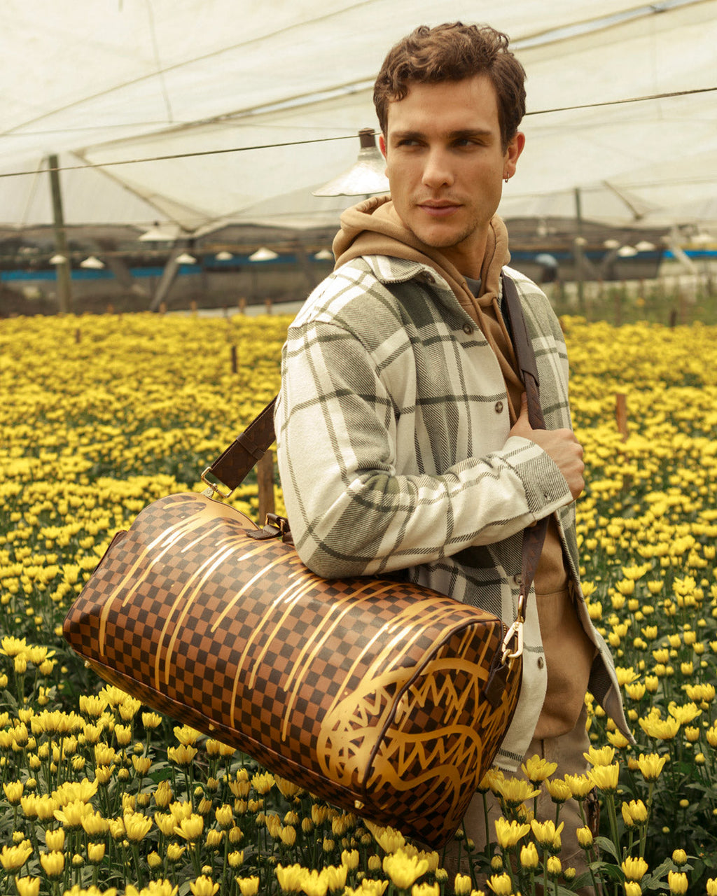 Limited Edition PARIS PAINT EMPEROR DUFFLE