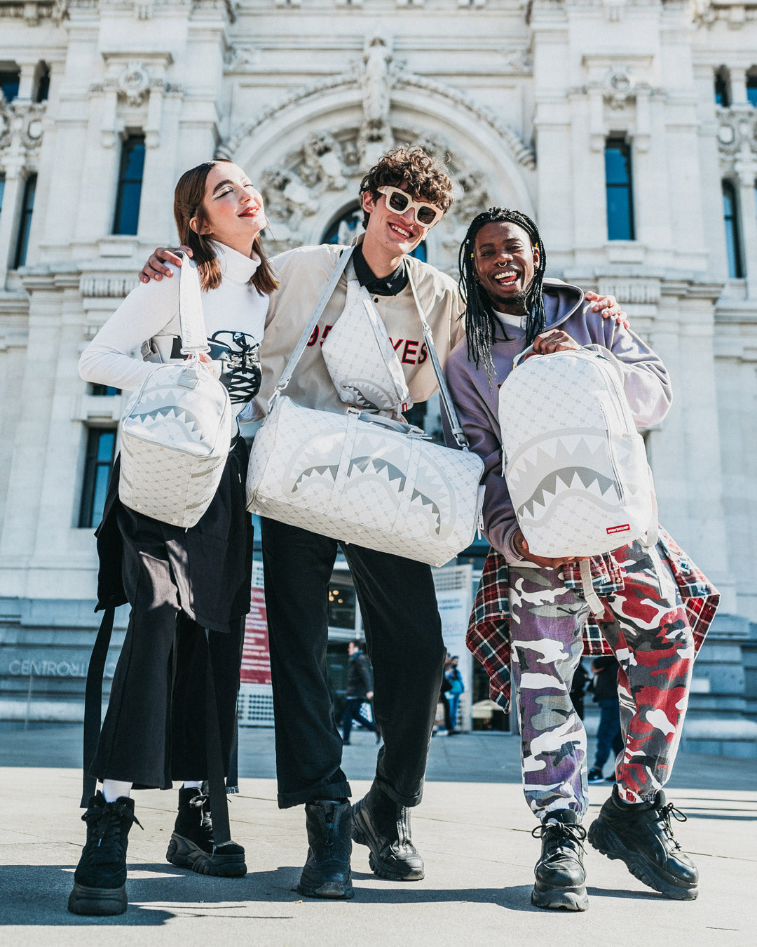 Limited Edition MONEY PATTERN POWDER MINI DUFFLE