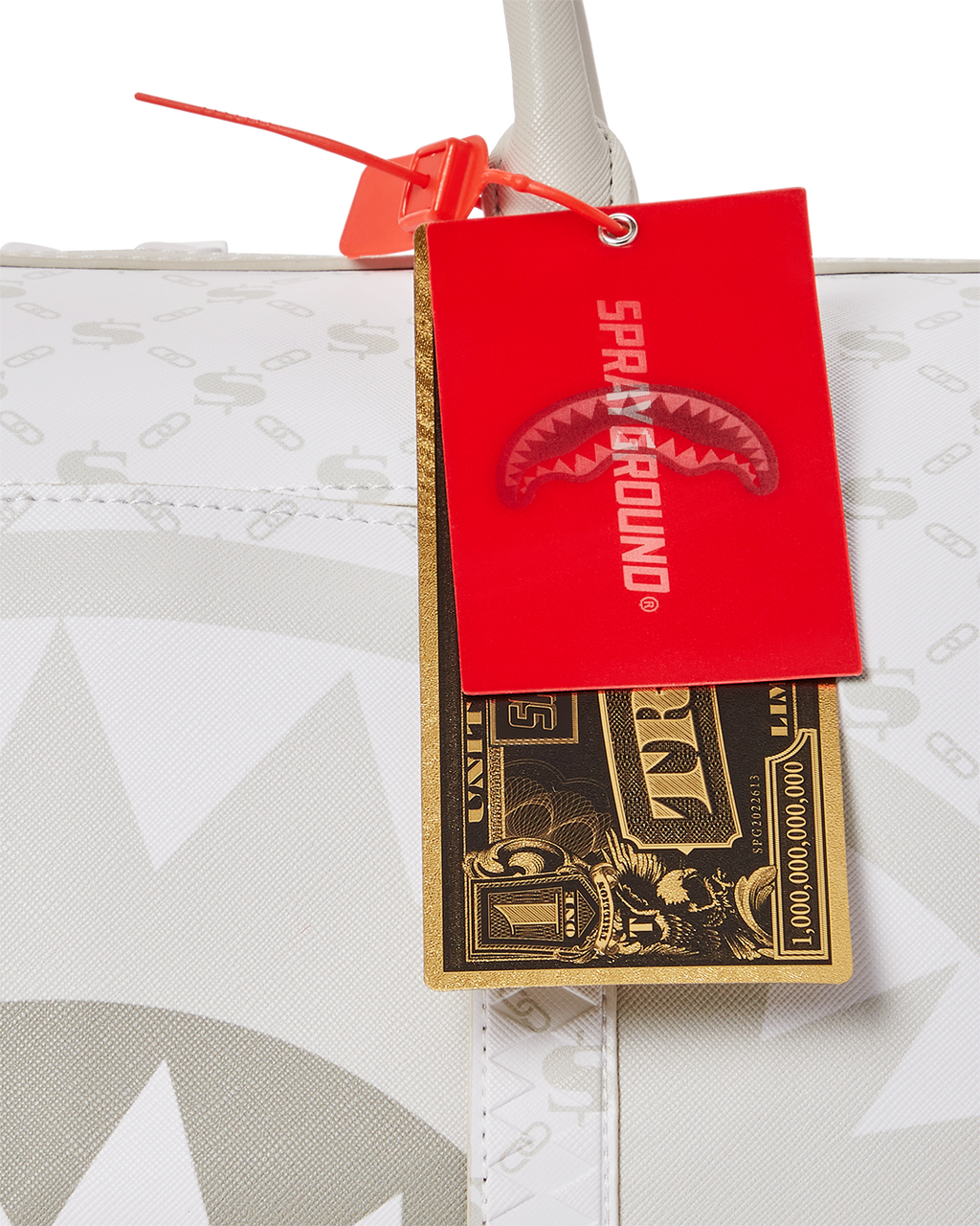 Limited Edition MONEY PATTERN POWDER MINI DUFFLE