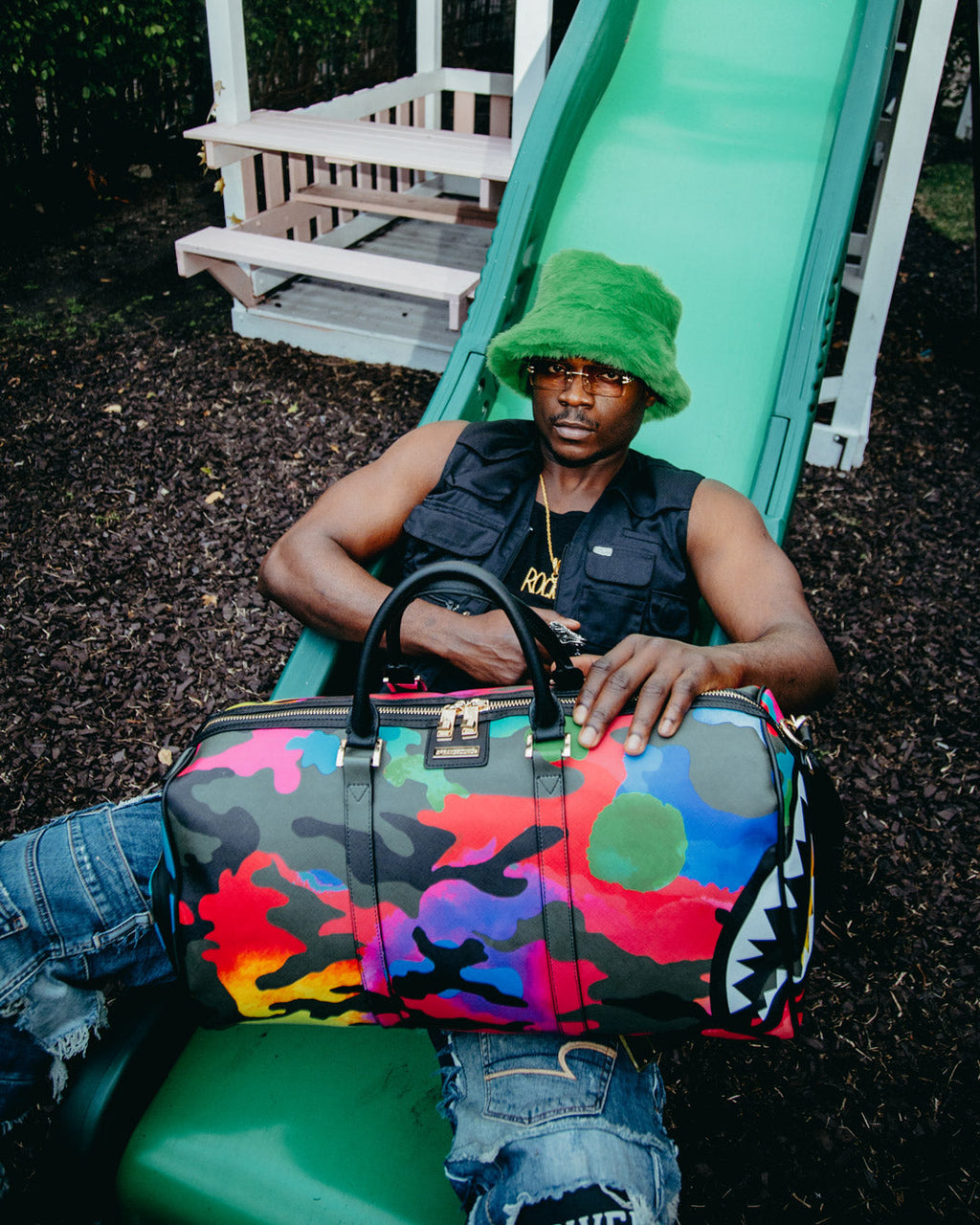 Limited Edition CAMOBURST EMPEROR DUFFLE