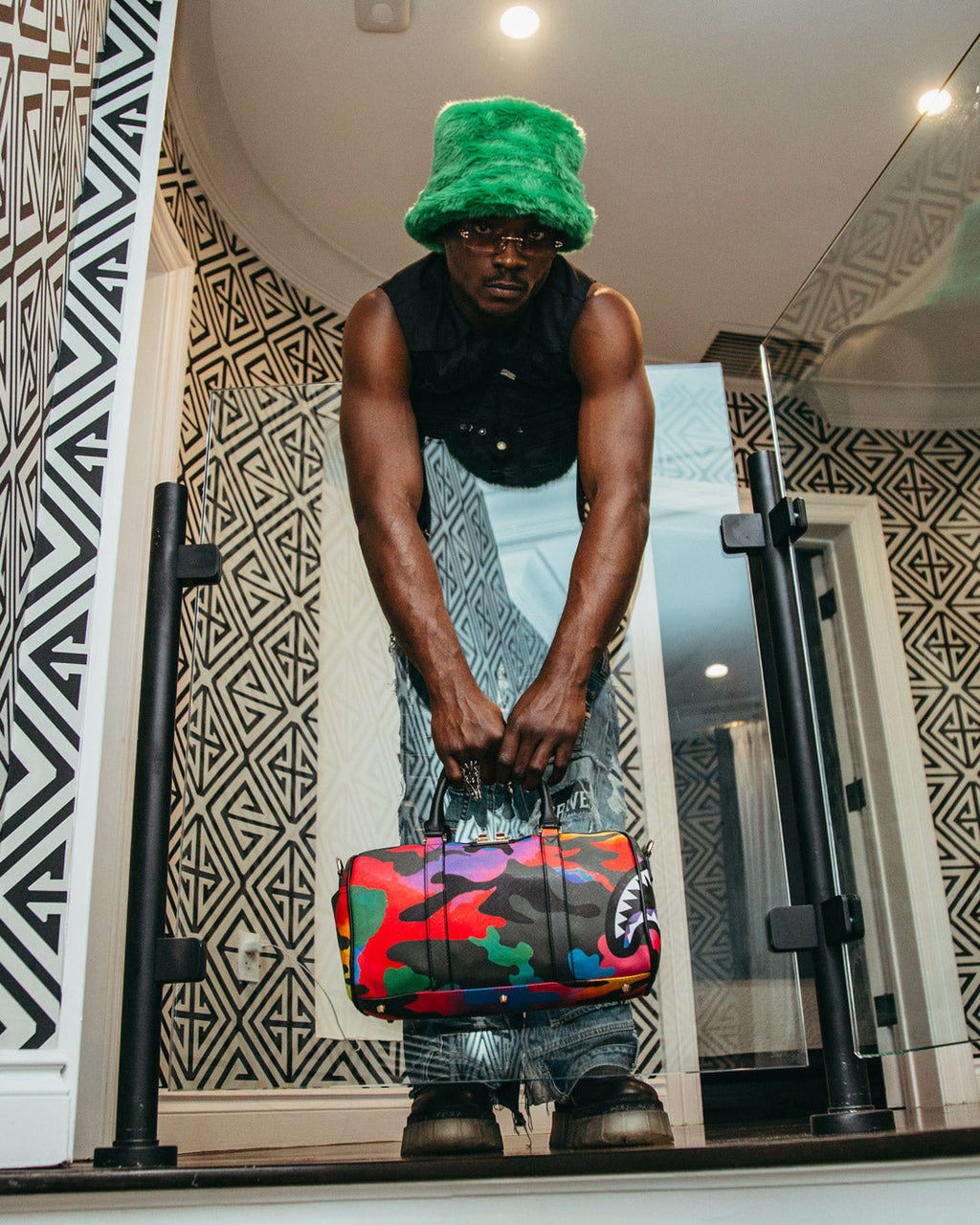 Limited Edition CAMOBURST MINI DUFFLE