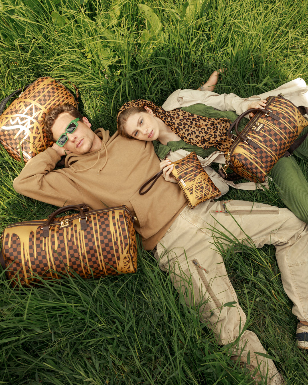 Limited Edition PARIS PAINT MINI DUFFLE
