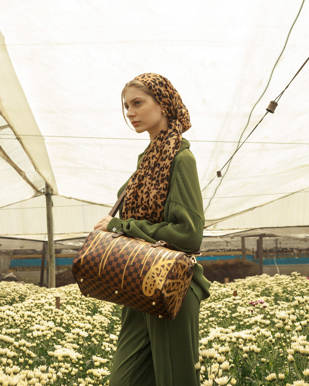 Limited Edition PARIS PAINT MINI DUFFLE