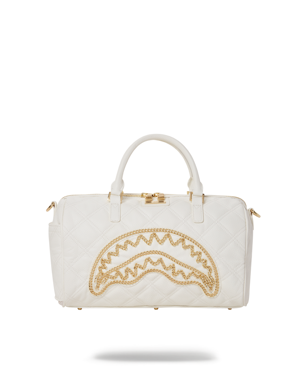 Limited Edition RIVIERA LE BLANC GOLD CHAIN SHARK MINI DUFFLE