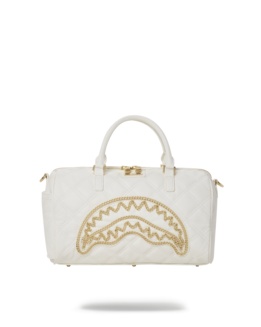 Limited Edition RIVIERA LE BLANC GOLD CHAIN SHARK MINI DUFFLE