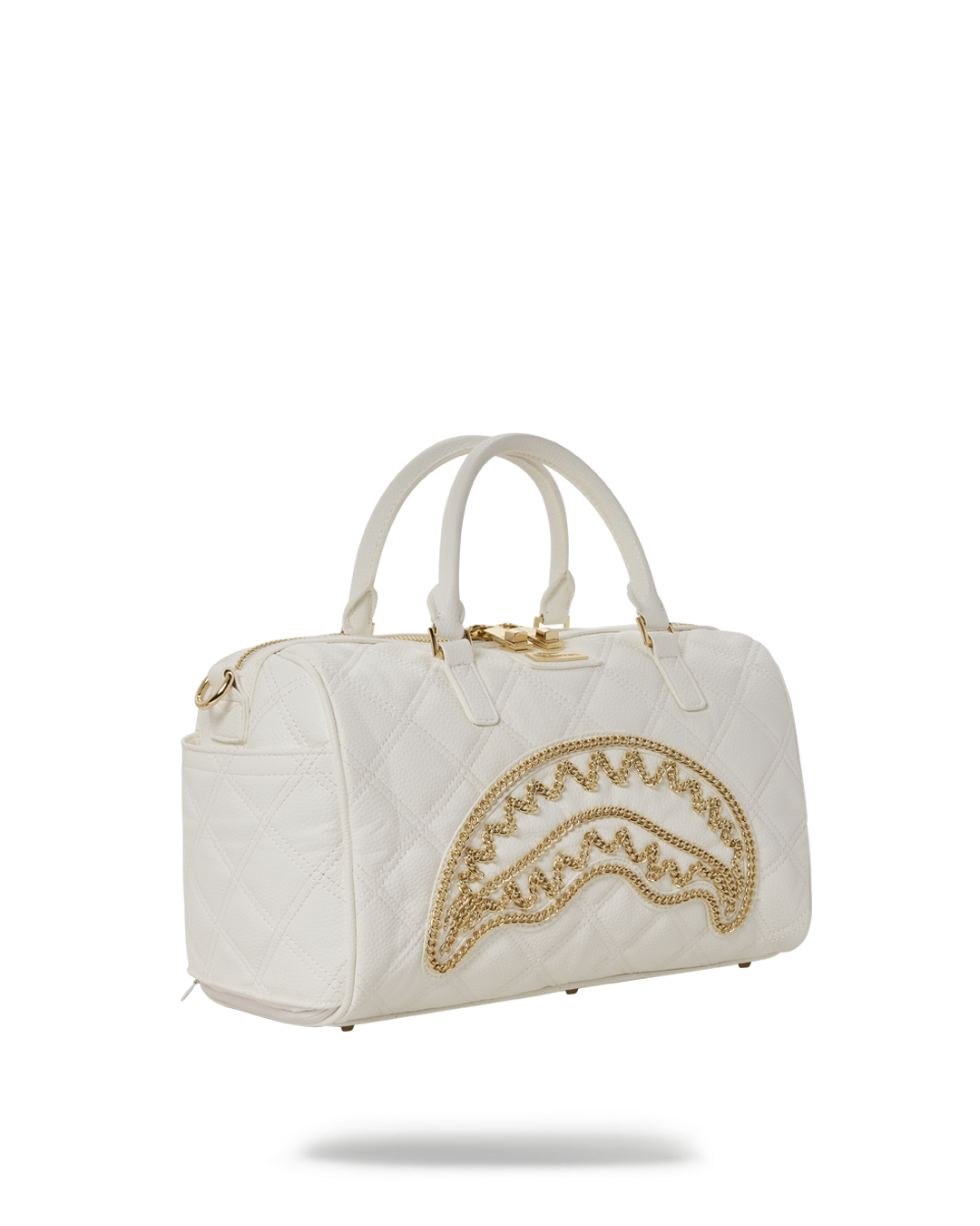 Limited Edition RIVIERA LE BLANC GOLD CHAIN SHARK MINI DUFFLE