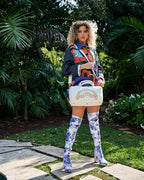 Limited Edition RIVIERA LE BLANC GOLD CHAIN SHARK MINI DUFFLE