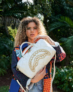 Limited Edition RIVIERA LE BLANC GOLD CHAIN SHARK MINI DUFFLE