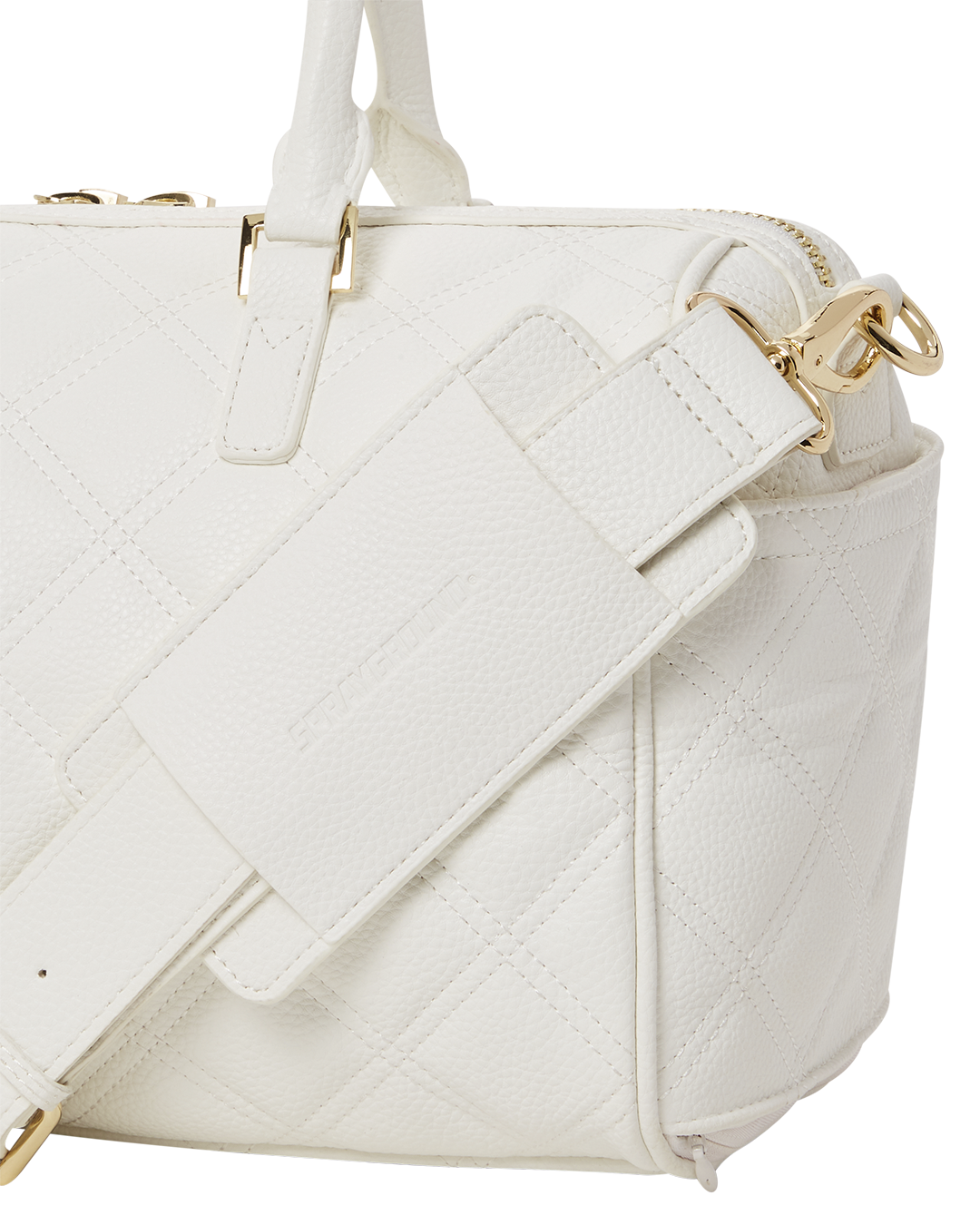 Limited Edition RIVIERA LE BLANC GOLD CHAIN SHARK MINI DUFFLE
