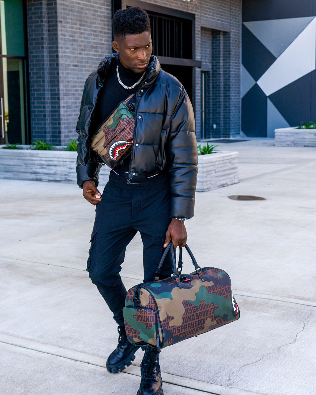 Limited Edition CAMO INFINITI DUFFLE