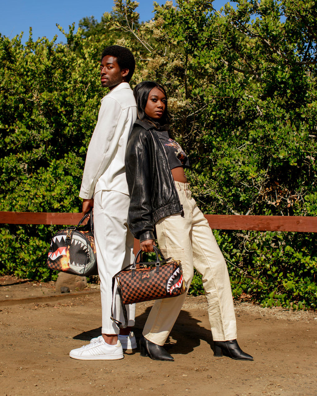 Limited Edition SHARKS IN PARIS UNSTOPPABLE MINI DUFFLE