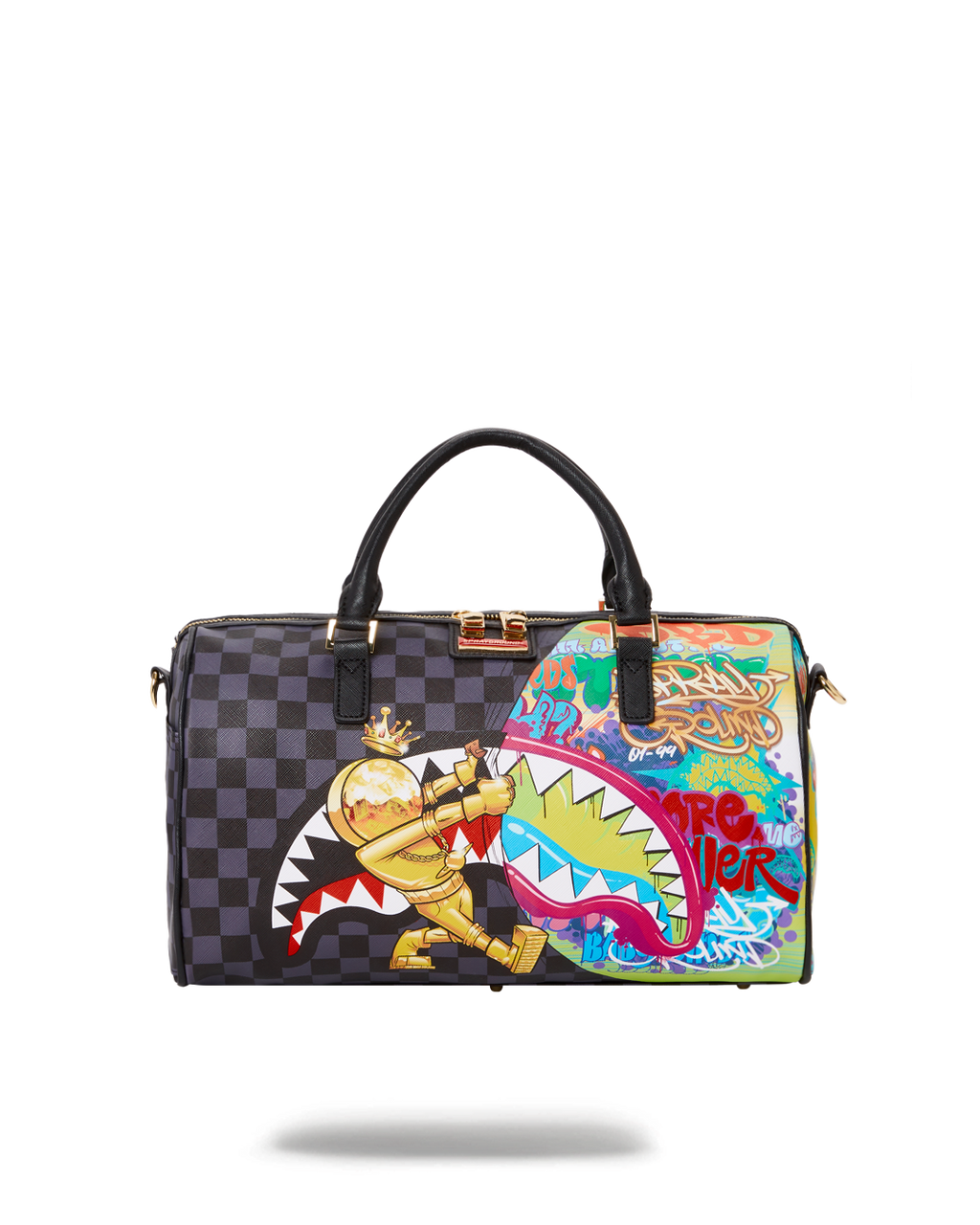 Limited Edition ASTROMANE SHARKS IN SPACE MINI DUFFLE