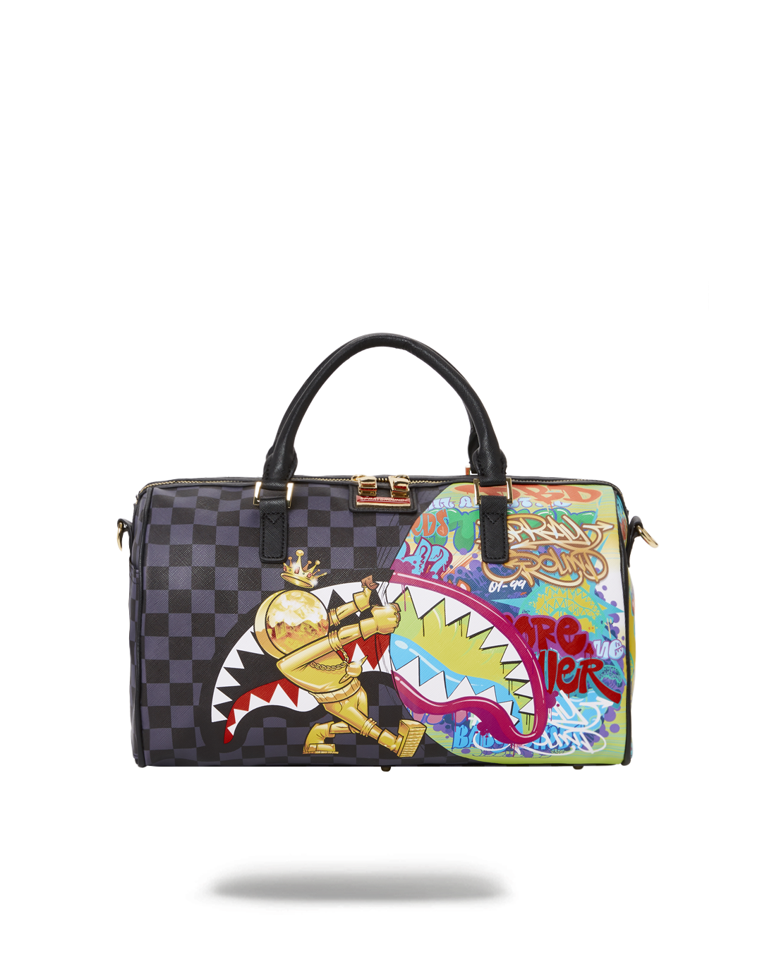Limited Edition ASTROMANE SHARKS IN SPACE MINI DUFFLE