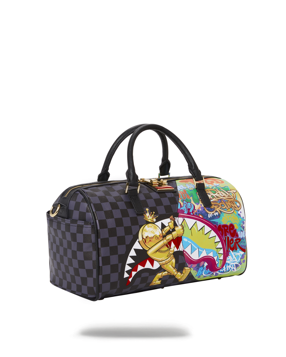Limited Edition ASTROMANE SHARKS IN SPACE MINI DUFFLE