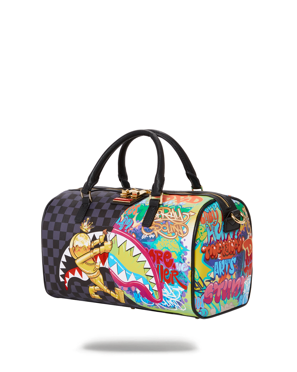 Limited Edition ASTROMANE SHARKS IN SPACE MINI DUFFLE