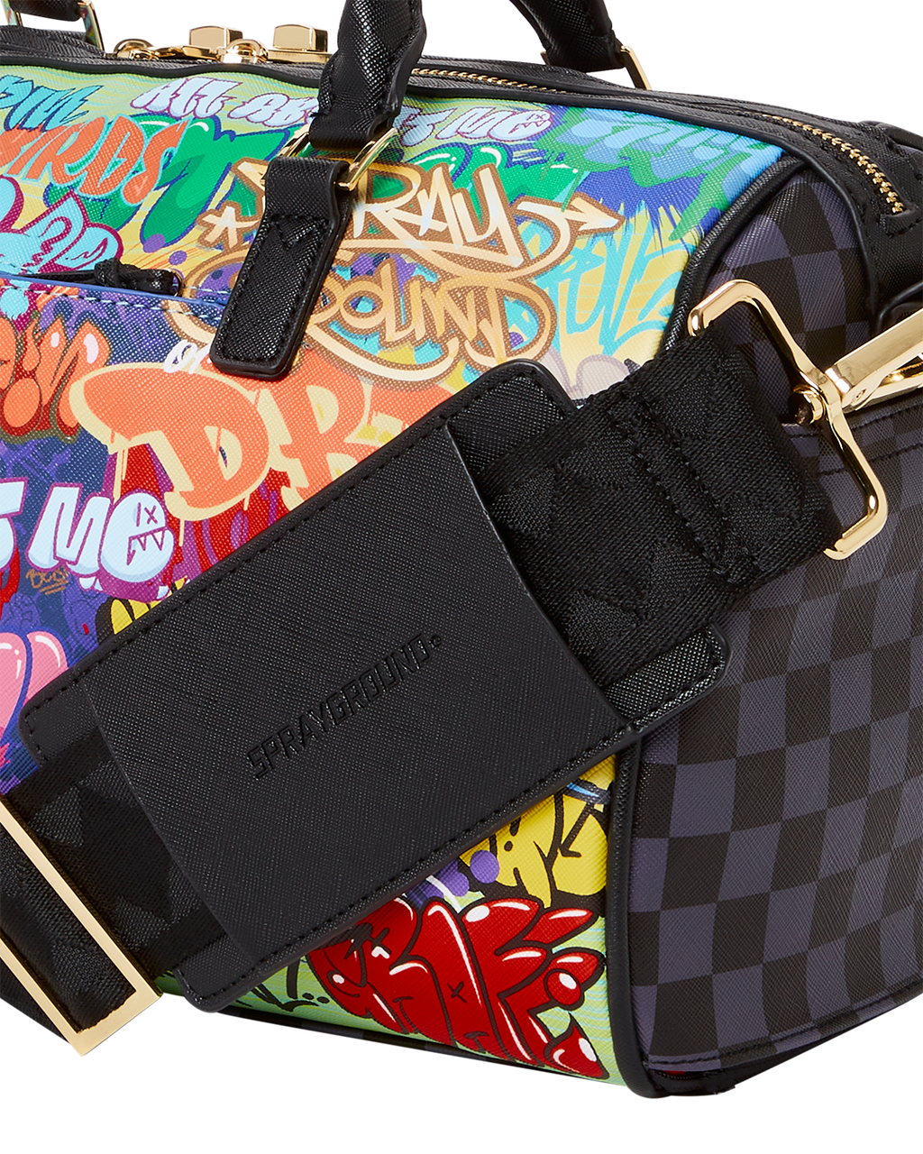 Limited Edition ASTROMANE SHARKS IN SPACE MINI DUFFLE