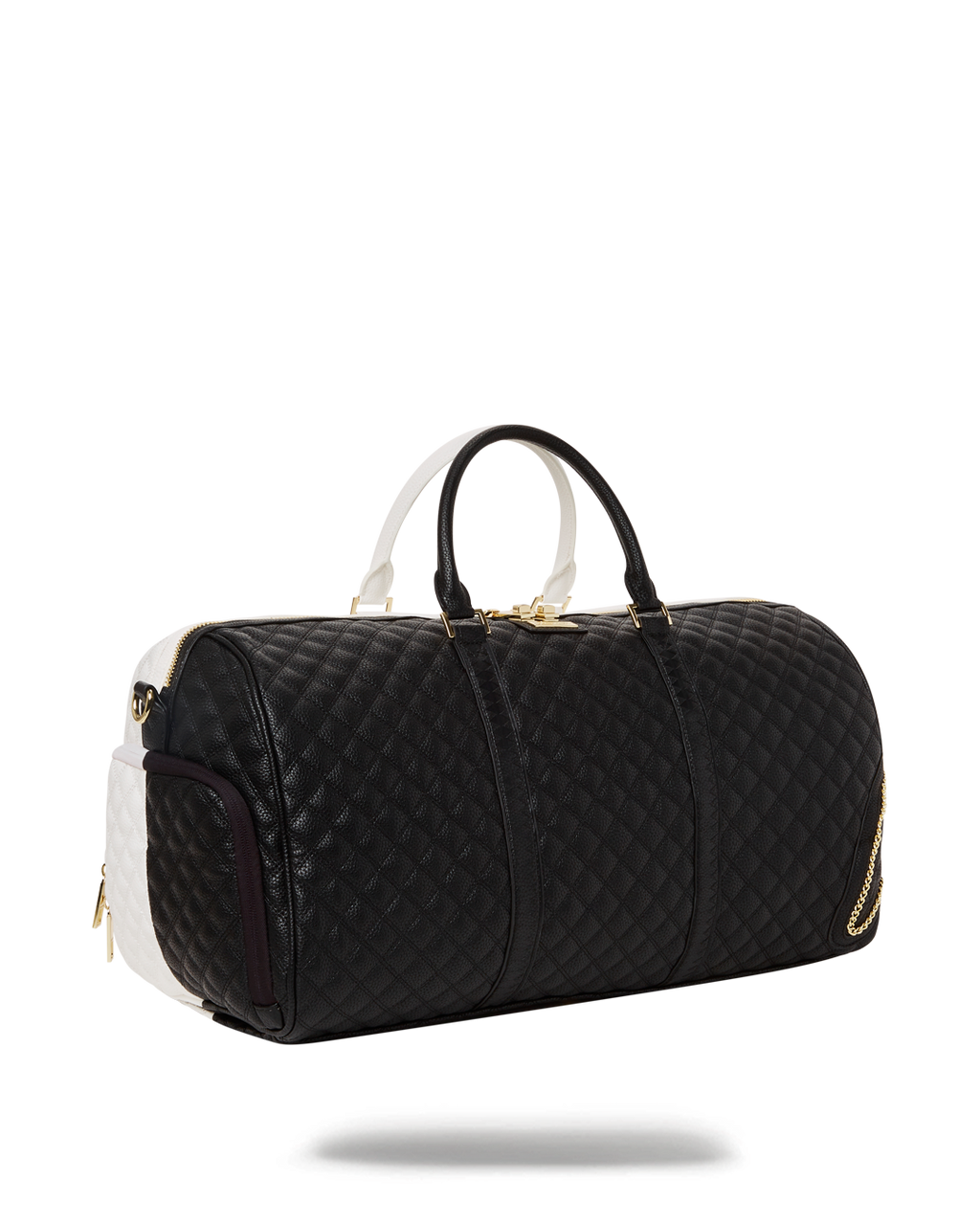 Limited Edition LEVELED UP SPLIT QUILT SHARK DUFFLE
