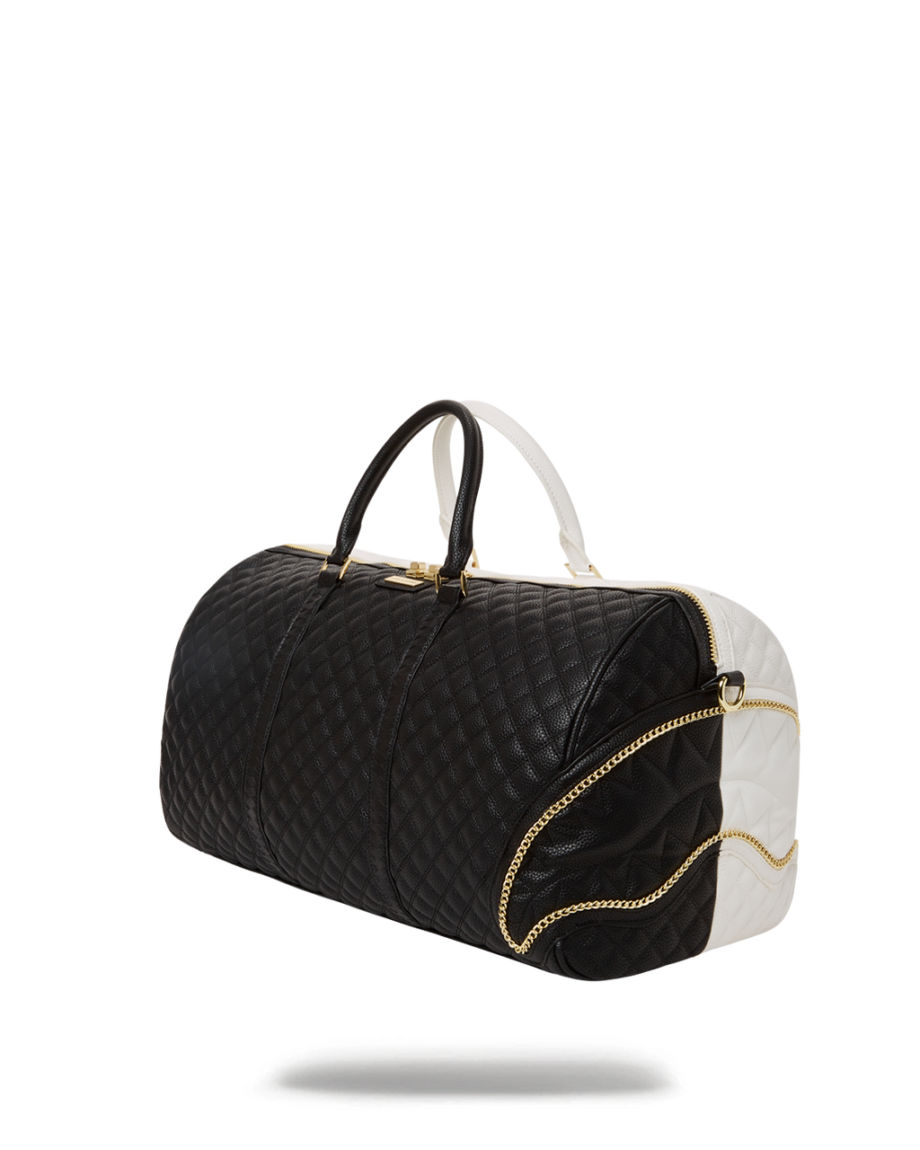 Limited Edition LEVELED UP SPLIT QUILT SHARK DUFFLE