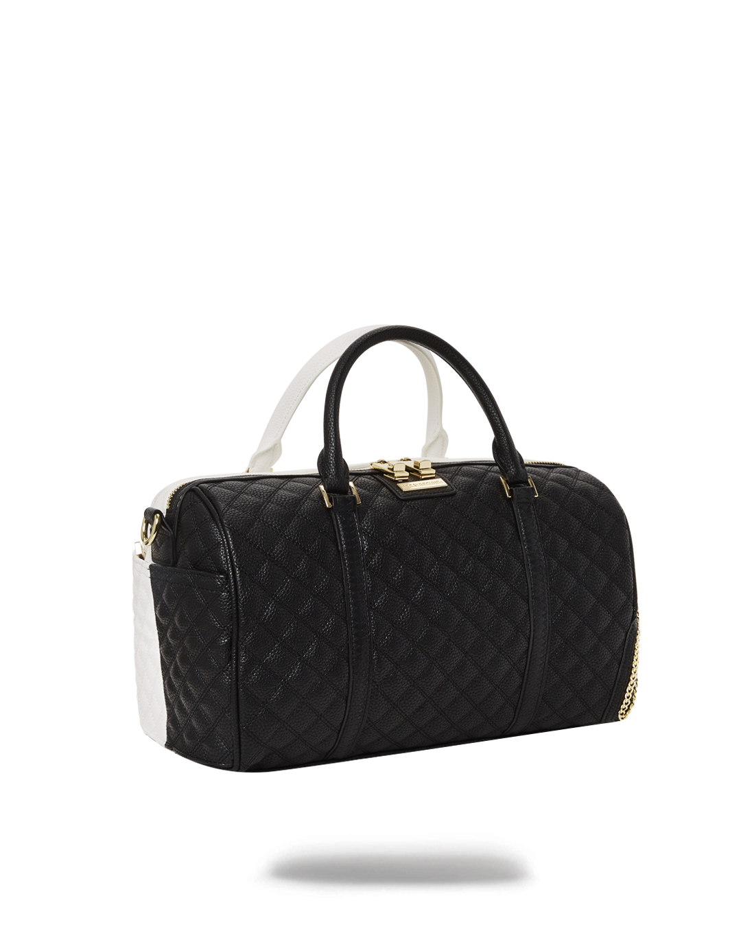 Limited Edition LEVELED UP SPLIT QUILT SHARK MINI DUFFLE