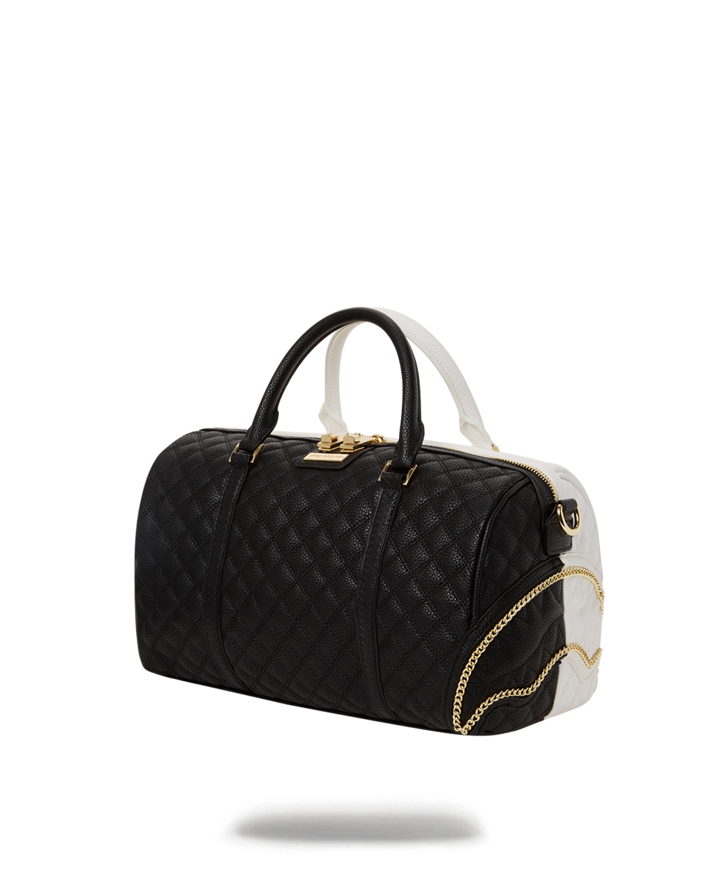 Limited Edition LEVELED UP SPLIT QUILT SHARK MINI DUFFLE