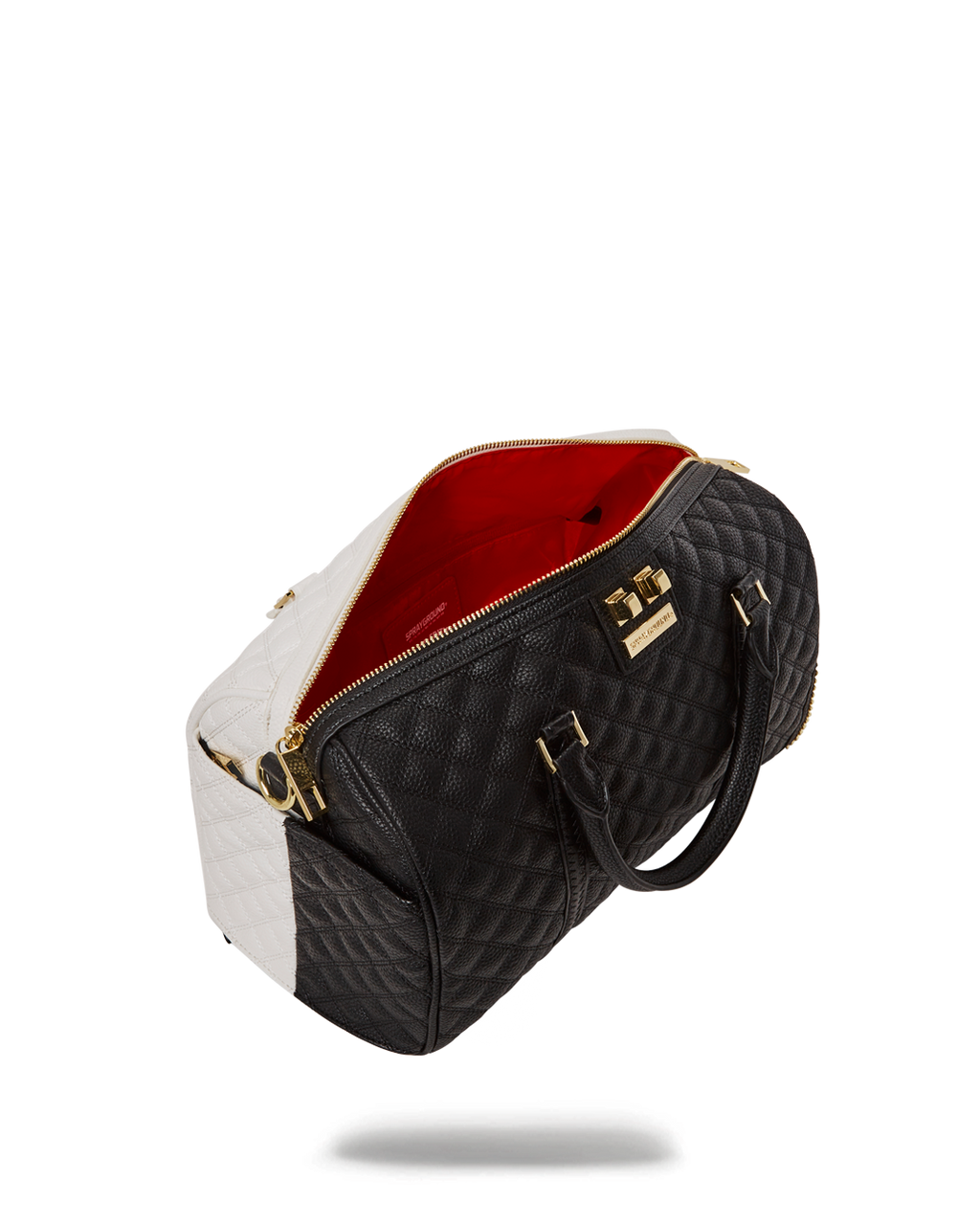 Limited Edition LEVELED UP SPLIT QUILT SHARK MINI DUFFLE