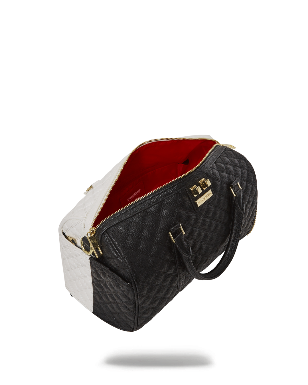 Limited Edition LEVELED UP SPLIT QUILT SHARK MINI DUFFLE