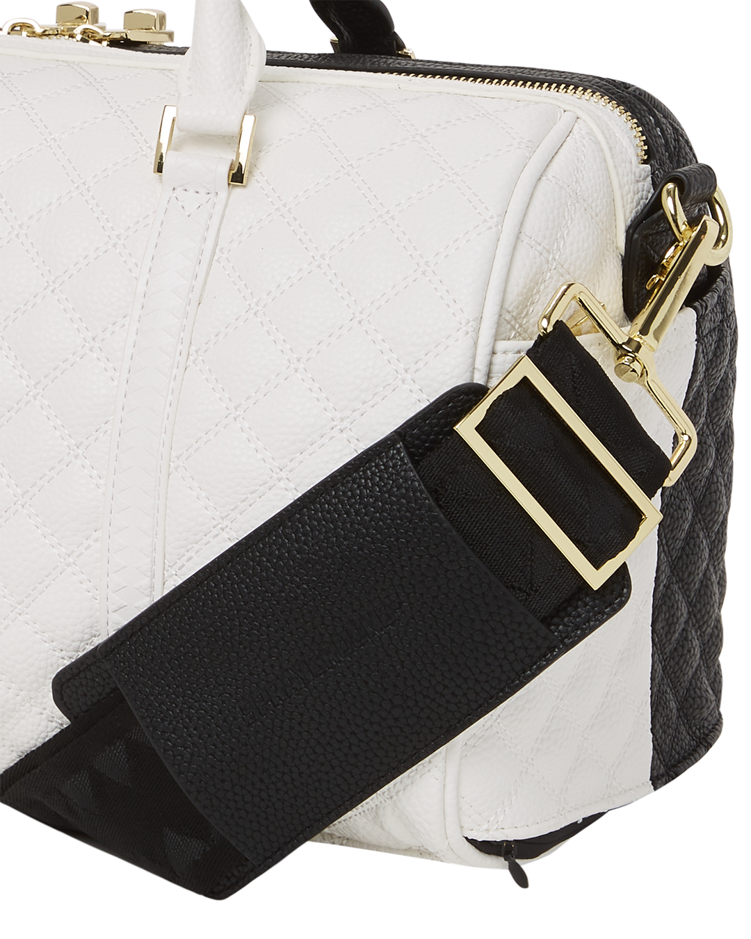 Limited Edition LEVELED UP SPLIT QUILT SHARK MINI DUFFLE