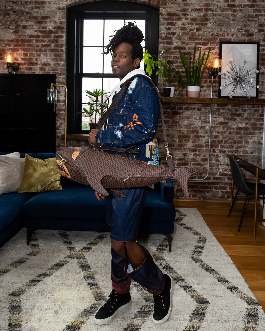 Limited Edition SHARKFINITY SHARK SHAPE DUFFLE