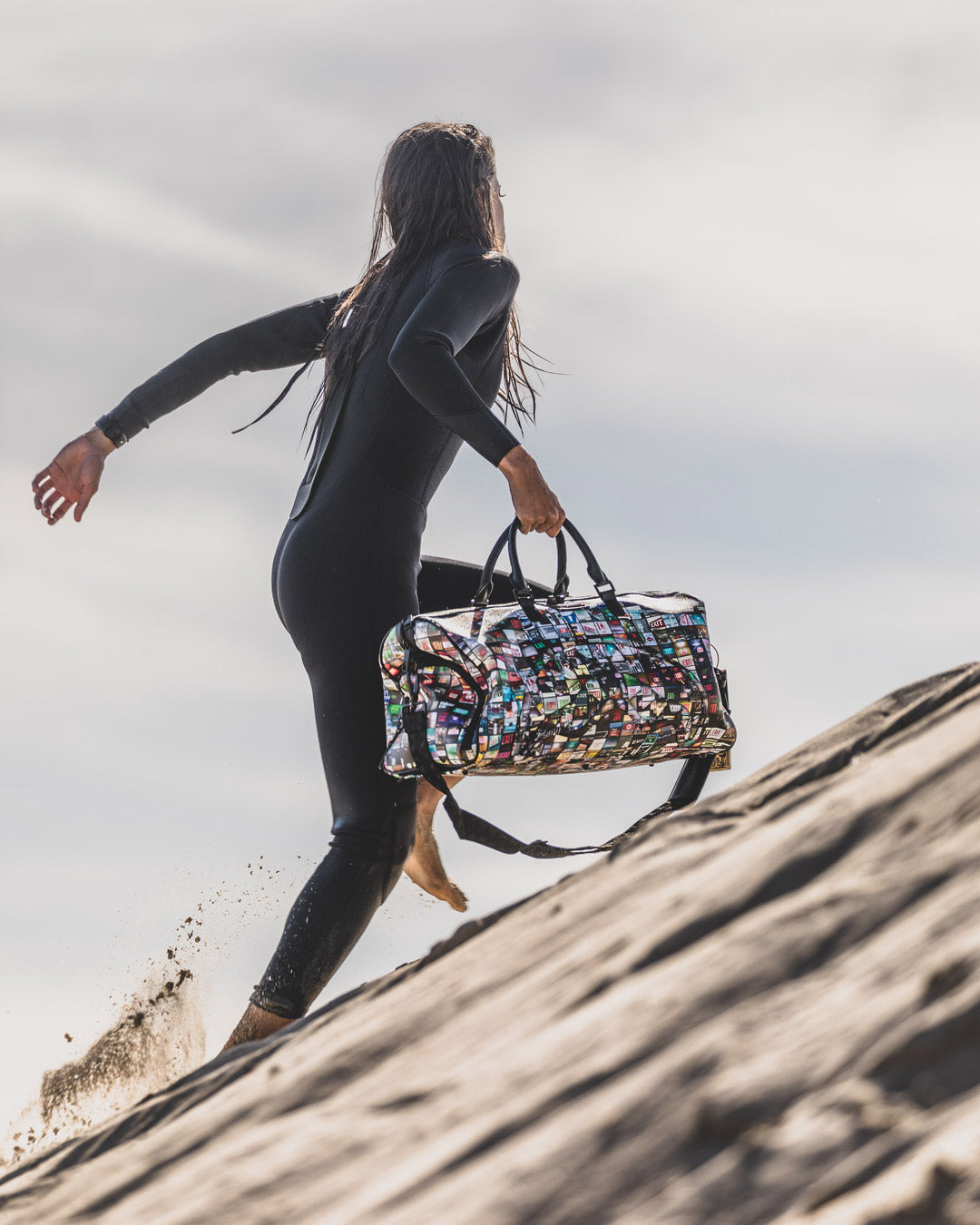 Limited Edition EXIT ART COLLAB DUFFLE